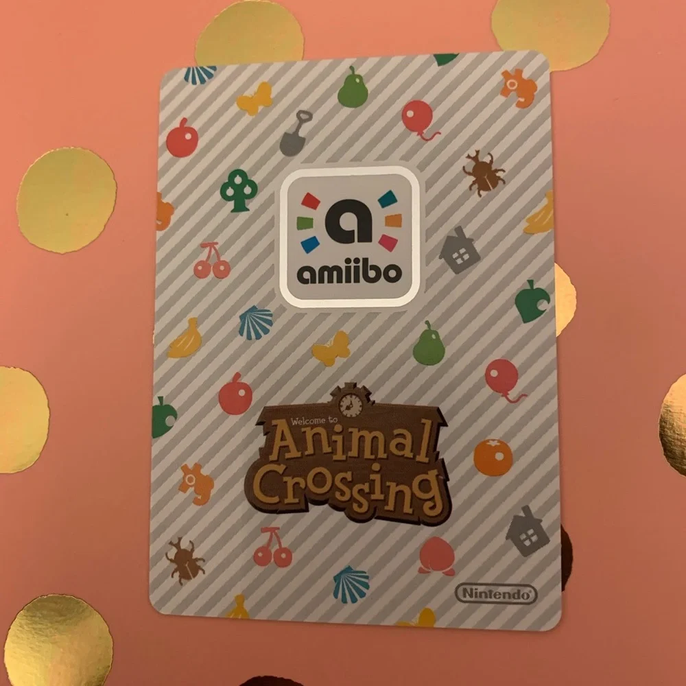 Animal Crossing #433 Sasha Amiibo Card